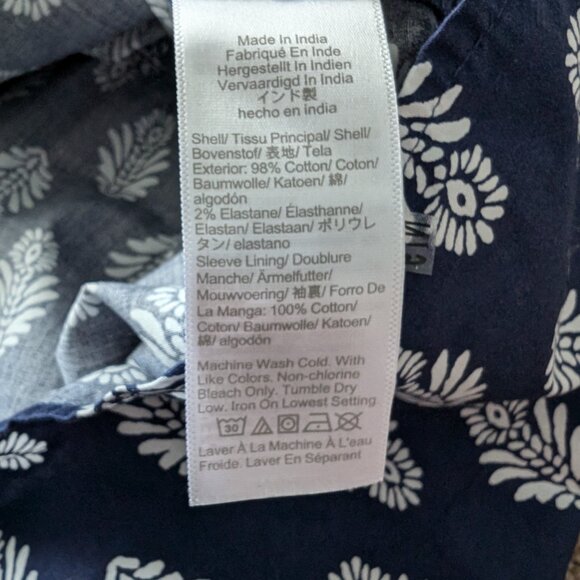 NWOT women's J Crew Factory Cotton Dress, 18T (18 Tall) - Picture 10 of 13